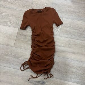 Zara Tie Mini Dress